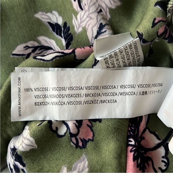 MINKPINK Floral Print V-Neck Long Sleeve Romper - Picture 9 of 14